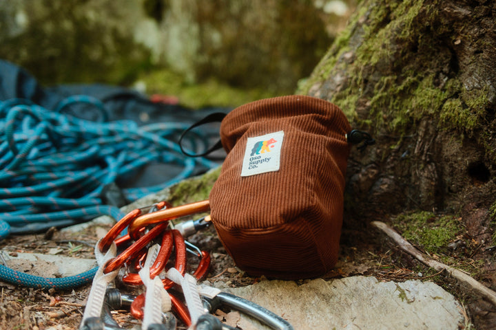 Vintage Corduroy Chalk Bags