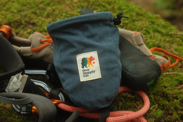 Vintage Corduroy Chalk Bags