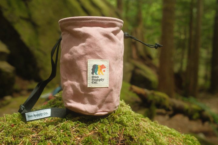 Waxed Canvas Chalk Bags