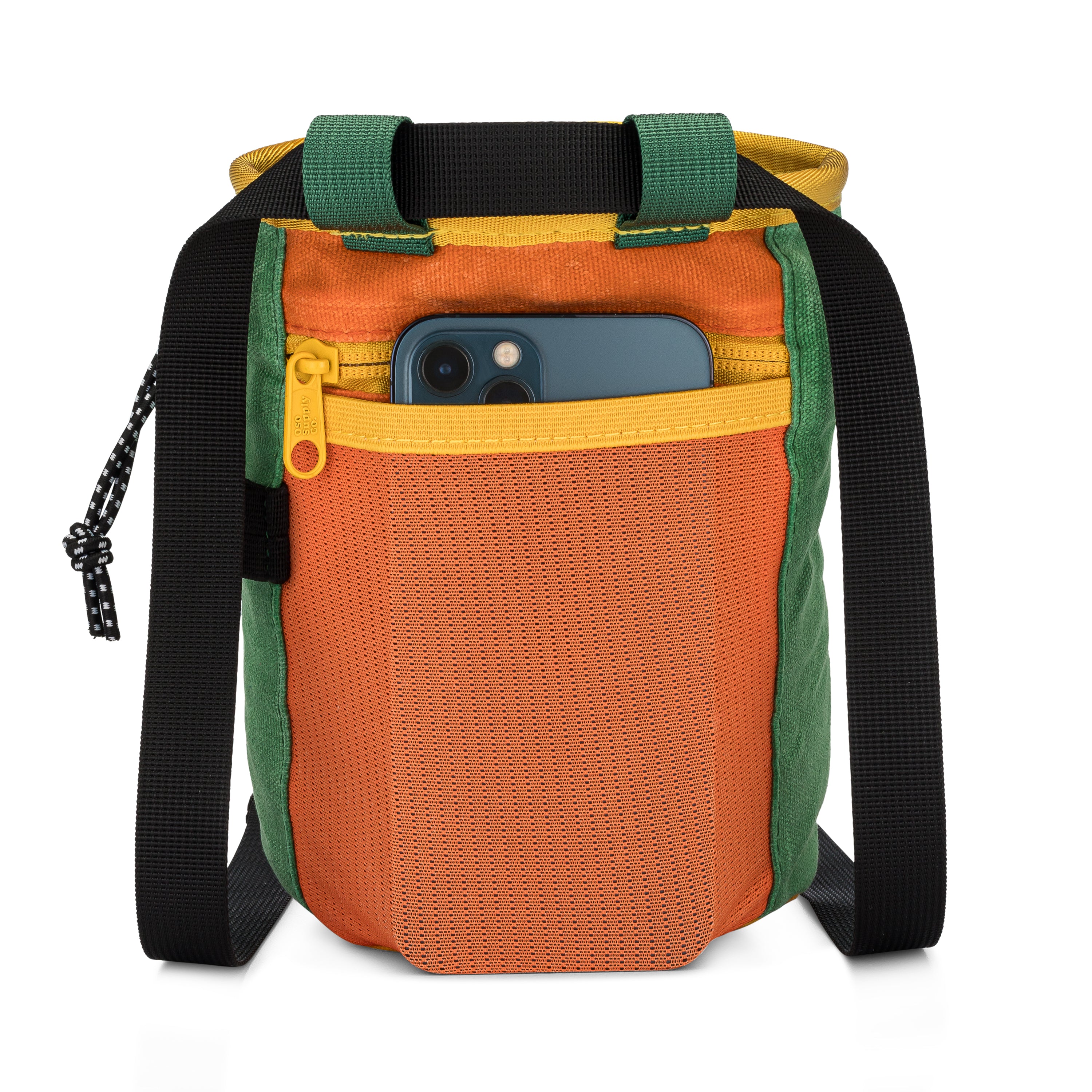 Cascadia Waxed Canvas Chalk Bag – Durable Chalk Bag for Indoor