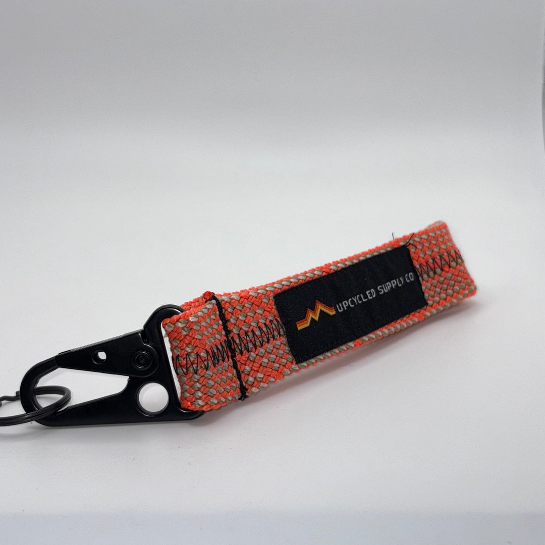 Climbing Rope Keychain - Salmon