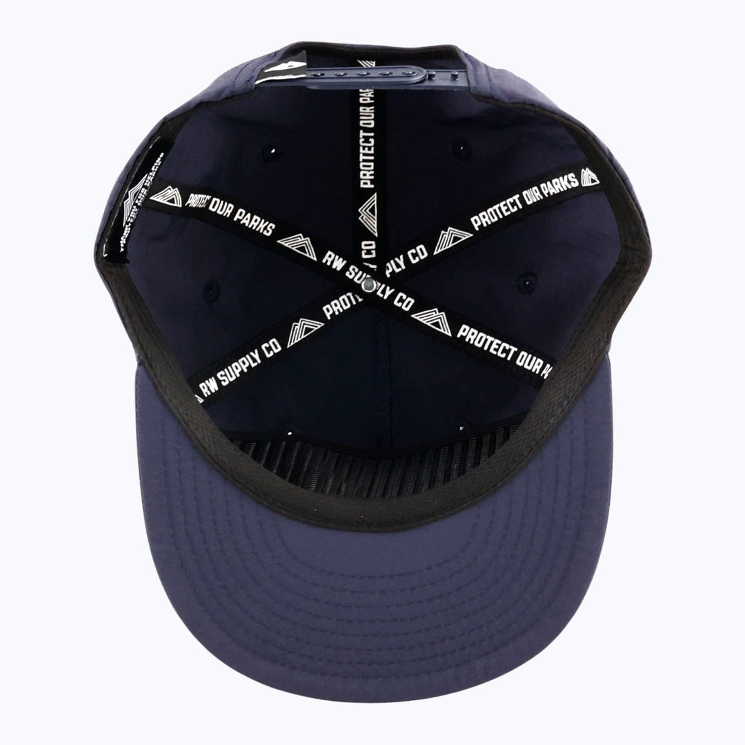 Denali National Park Patch Recycled Nylon Cap - Navy
