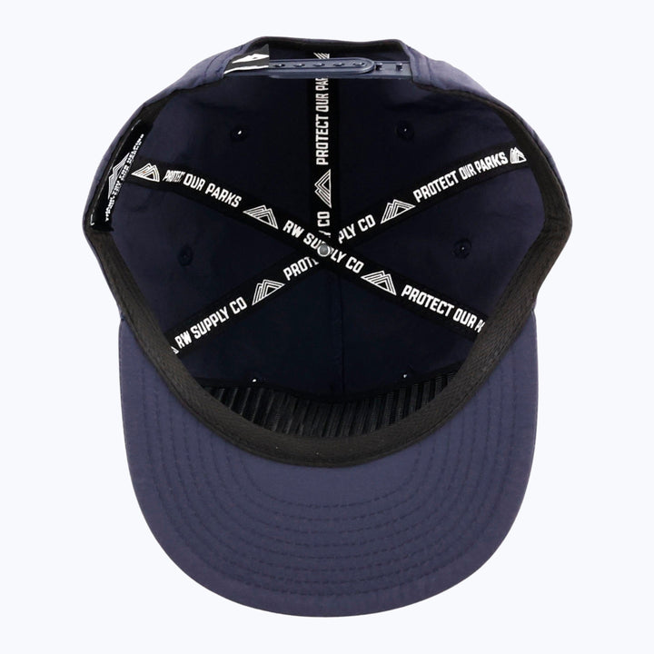Denali National Park Patch Recycled Nylon Cap - Navy