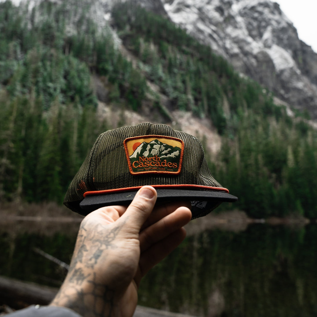North Cascades National Park All Mesh Cap