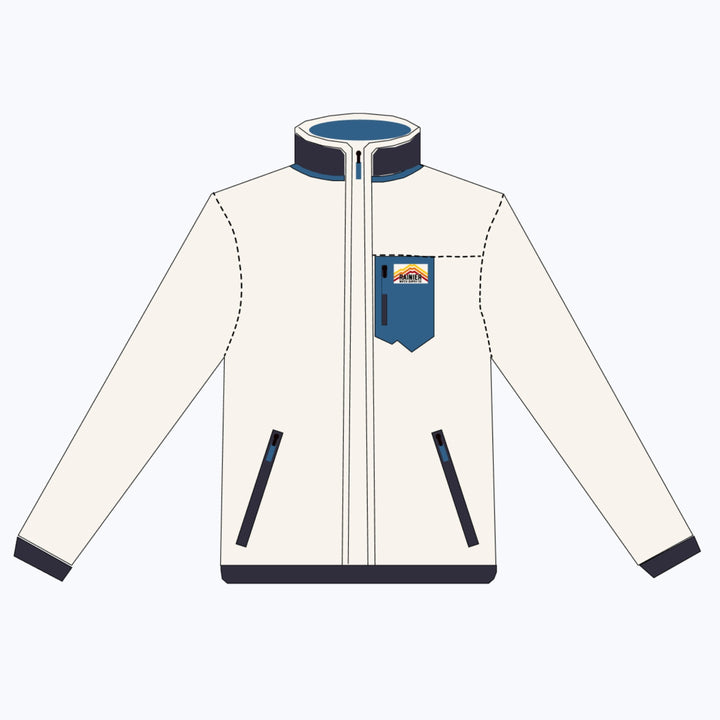 Turbo SuperFleece Jacket - Lined Recycled Fleece - Cream