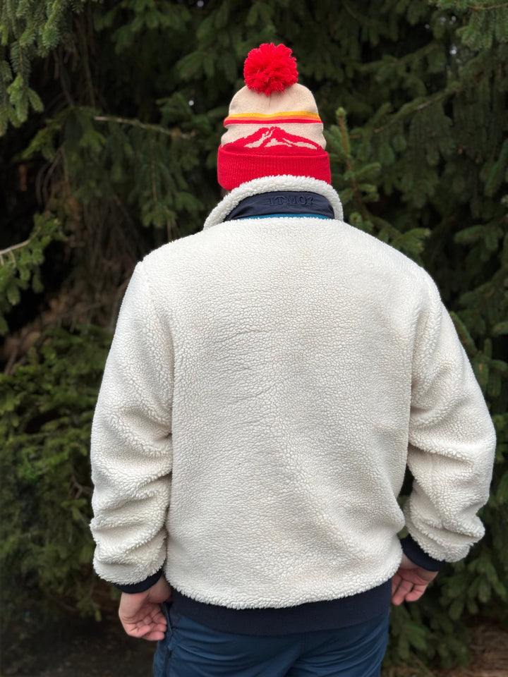 Turbo SuperFleece Jacket - Lined Recycled Fleece - Cream