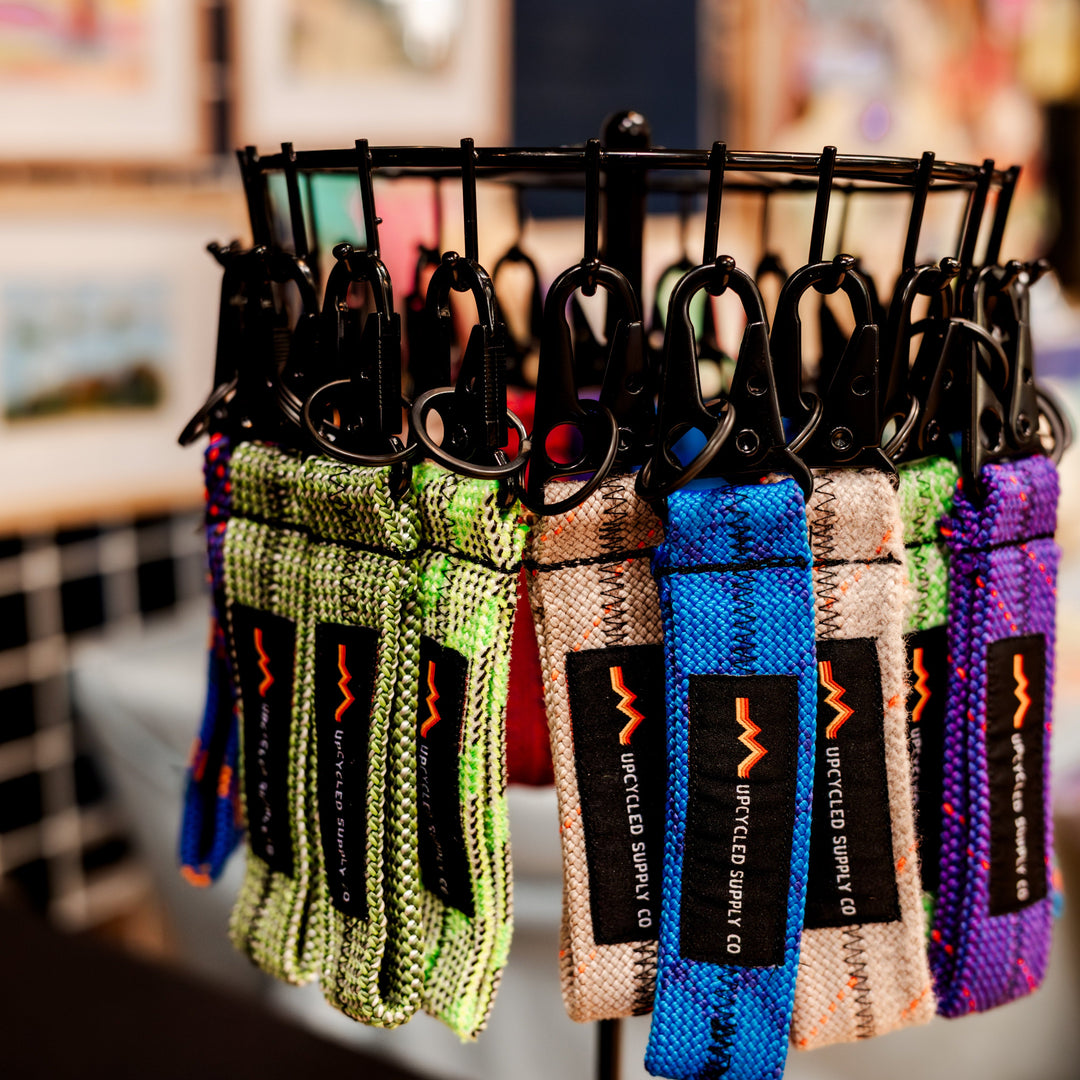 Climbing Rope Keychain - Glacier
